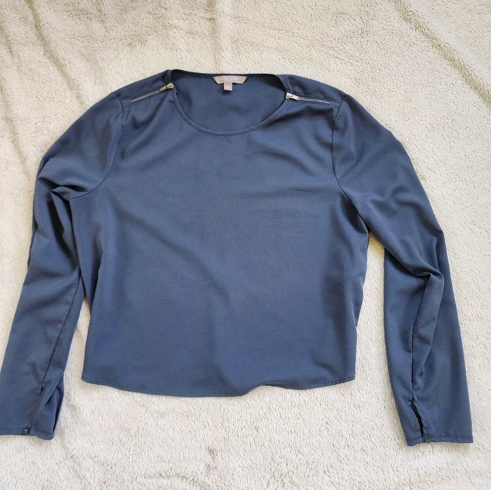 Elegant Blue Women's Top